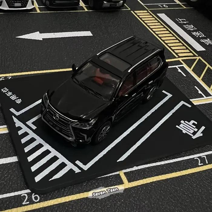 Mini-Scène de Parking 1:64 Hot Wheels, Ornement de Simulation de Stationnement, Présentoir pour la Maison, Miniature, Cadeau pour Homme