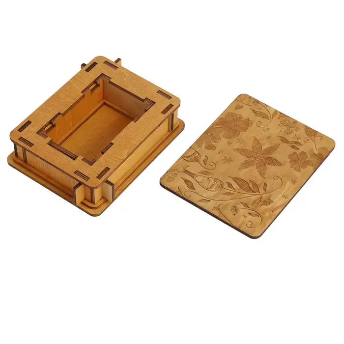 Puzzle en bois Stimulant Magique Boite Secrete Forme Geometrique Bois Pour Adultes Occasions Speciales