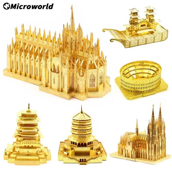Microworld-Puzzles 3D en métal