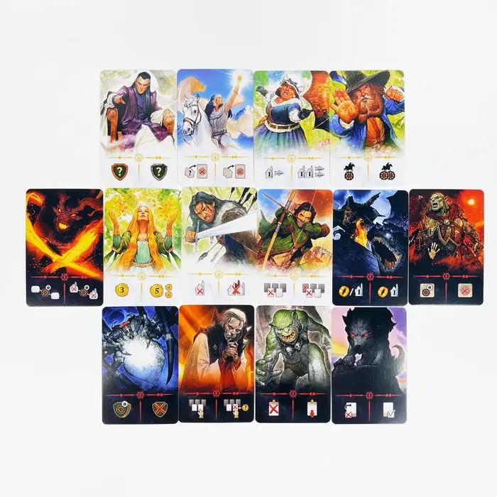 Jeu de société Duel Middle Earth: Allies (2025) - Pack d'extension - Jeu de stratégie classique