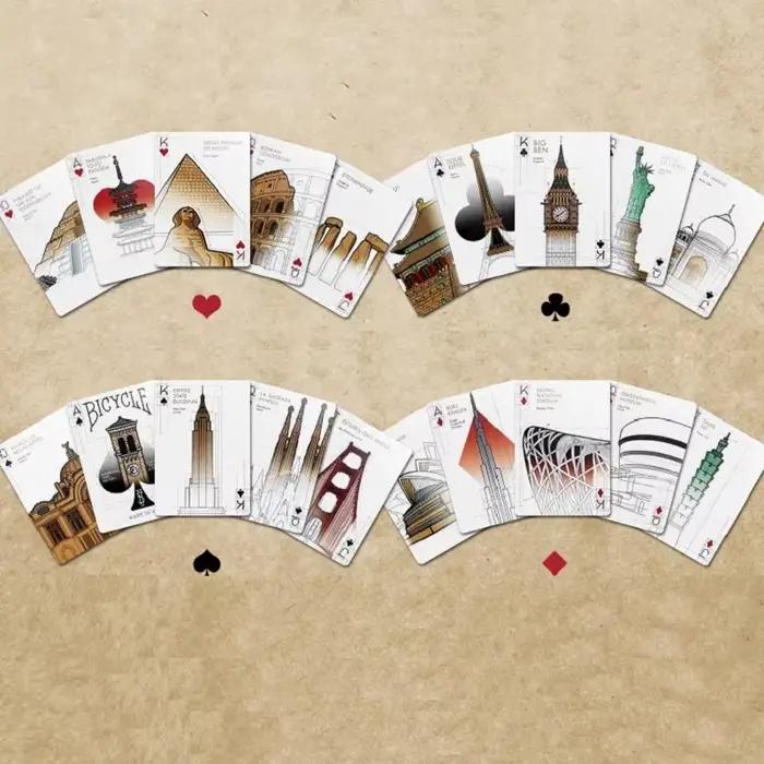 Jeu de cartes Architectural Wonders of the World