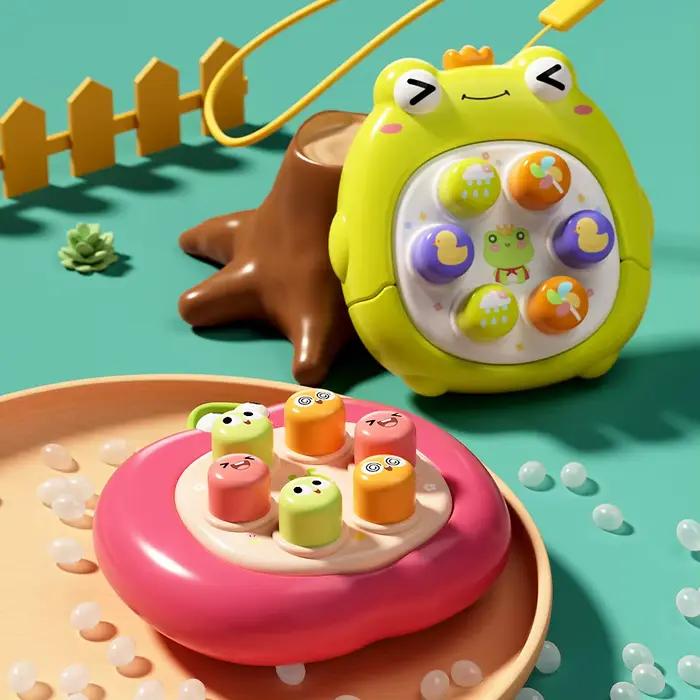 Jouet de décompression de jeu Whack-a-taupe de dessin animé pour exercer les réflexes