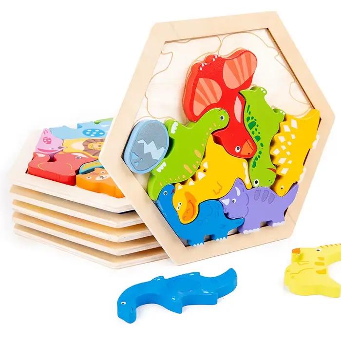 Jouet pour bébé Puzzle en bois
