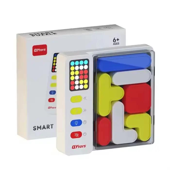 QiYI Smart Klotsk Puzzle logique cerveau Teaser série Huarong route jeu de société début éducatif éclairant jouets enfants cadeau