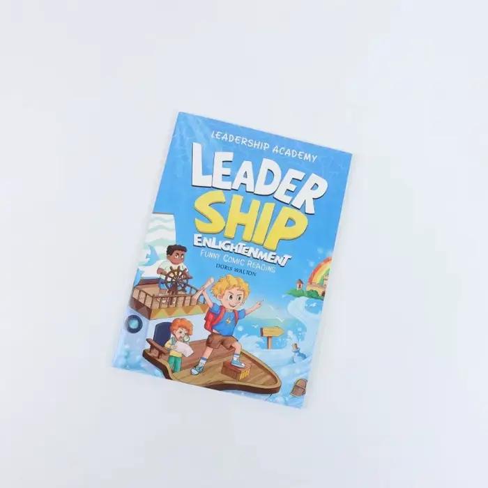 Cahier d'exercices de leadership en forme de bande dessinée |   Améliorer la communication et le sentiment de responsabilité |   Formuler une leadership exceptionnelle