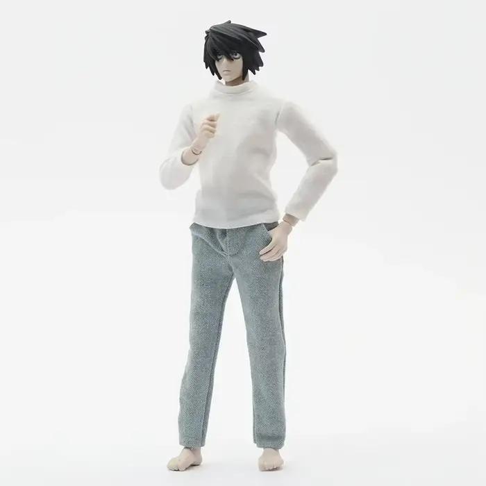 Figurine Yagami L Light Real Clothes, jouet modèle mobile, jouet à collectionner, version