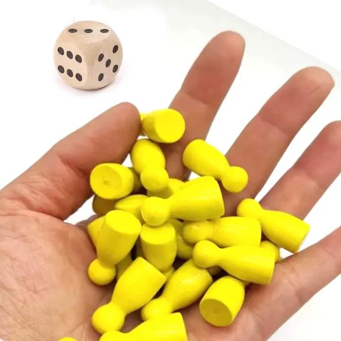 Jeu de Puzzle humanoïde en bois pour enfants