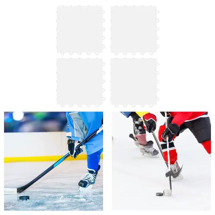 Paquet de 4 tampons d'entraînement de Hockey sur glace 25cm x 25cm