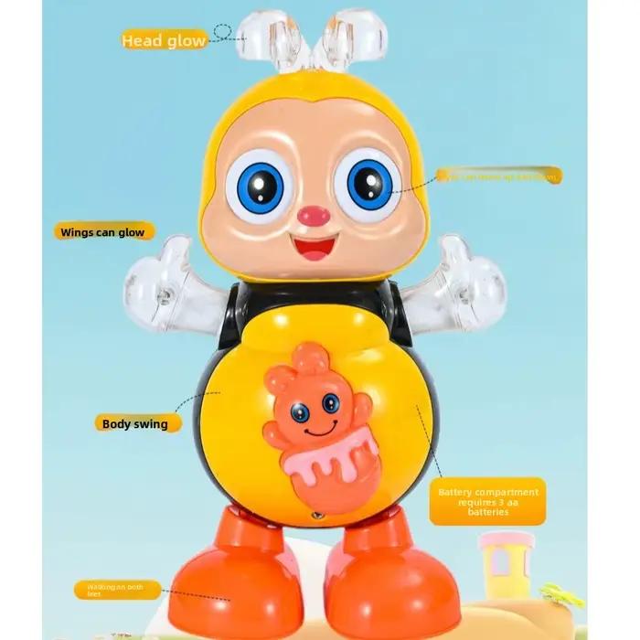 Jouet Musical Abejita Chiquitita avec Musique et Lumières LED