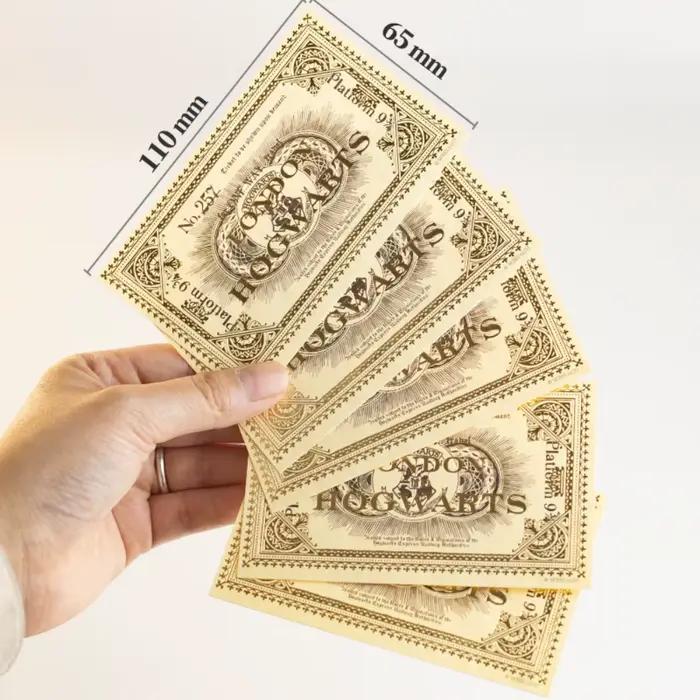 Billets authentiques Harry Potter Hogwarts Express Plateforme 9 3/4 N°257