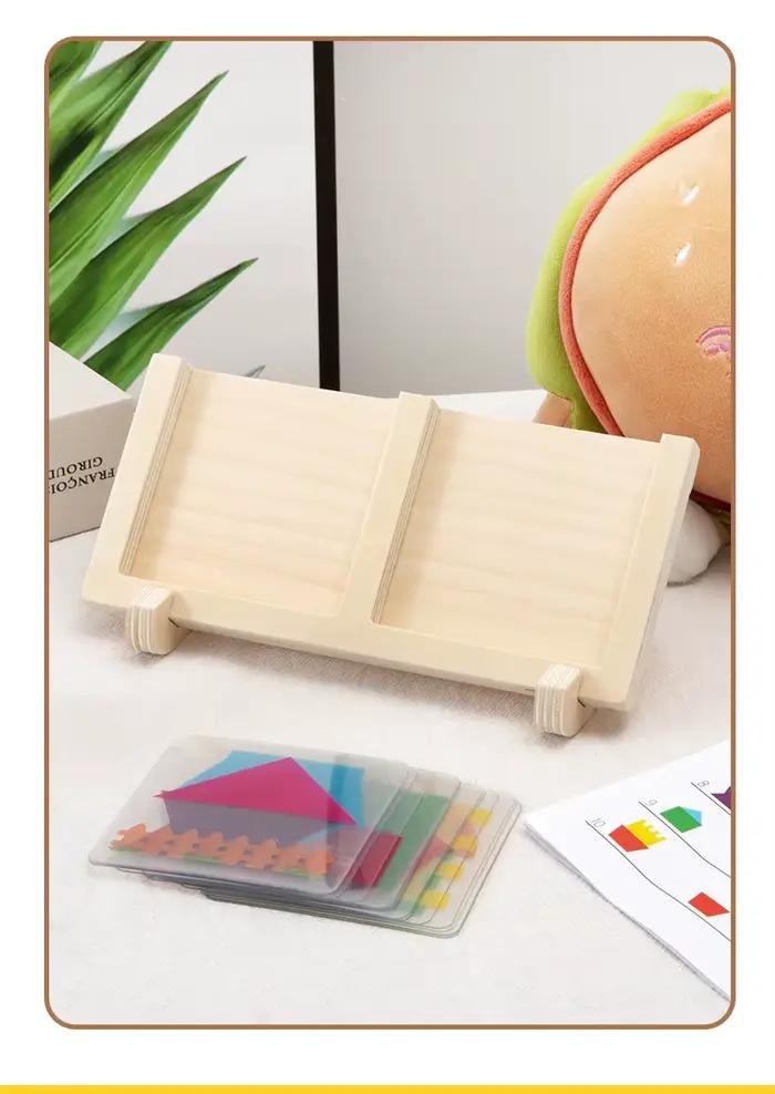 Jouets de conception de maison géométrique