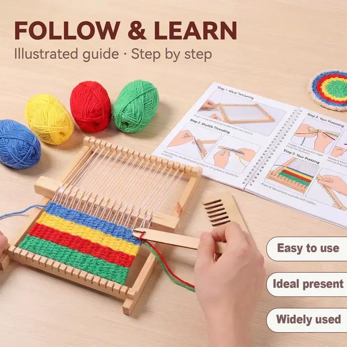 Kit de cadre à tisser en bois DIY – Machine