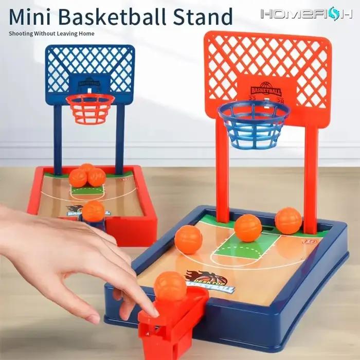 Jeu de basket-ball. Mini ensemble de jeu de bureau portable de voyage
