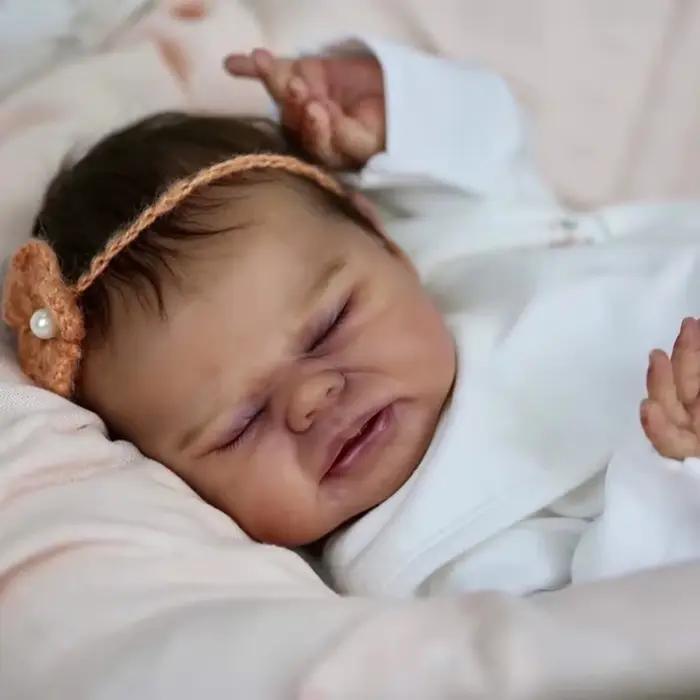 17 pouces Bebe Reborn Kit Vincent inachevé poupée pièces jouets pour enfants Kit
