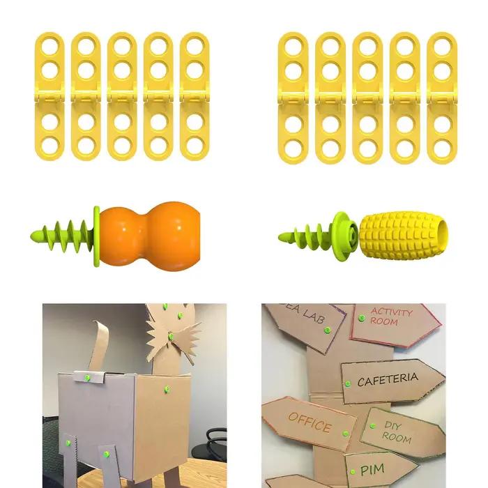 Kit d'outils de Construction en carton
