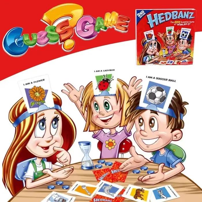 Jeu de société de devinettes d'image pour enfants