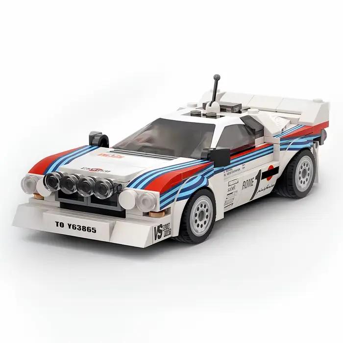 244 pièces MOC-130287 Rally Racing Lancia