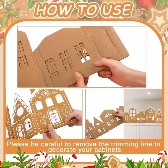 G6KF – maison gâteau noël construite à main