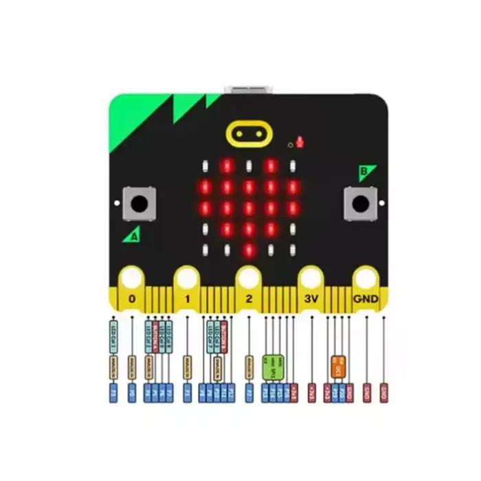 Micro Bit V2, outil éducatif créatif, version Micro Bit Go, BBC Microbit pour enfants, carte de développement DIY, carte BBC Microbit V2.2