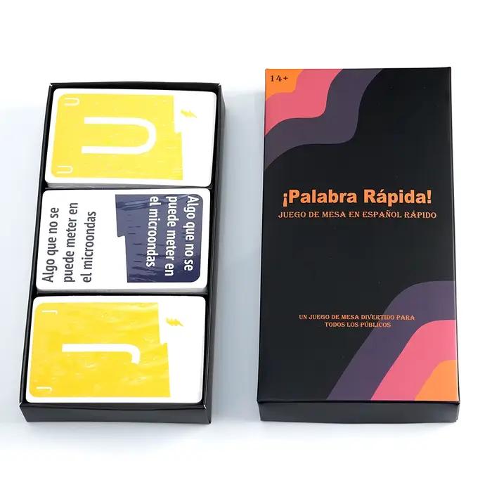 ¡Palabra Rápida! JUEGO DE MESA EN ESPAÑOL RÁPIDO
