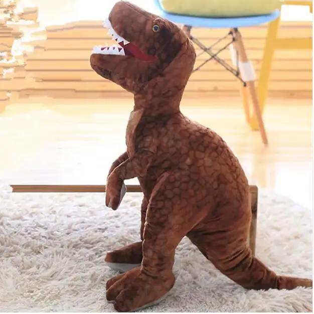 Chaud 50 cm-80 cm mignon Simulation dinosaure jouets en peluche animaux