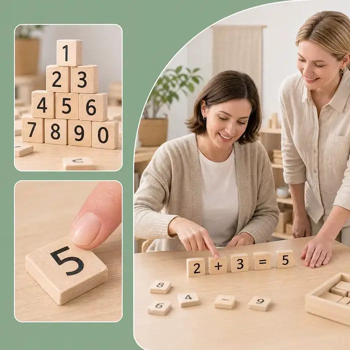 100 lettres de l'alphabet en bois