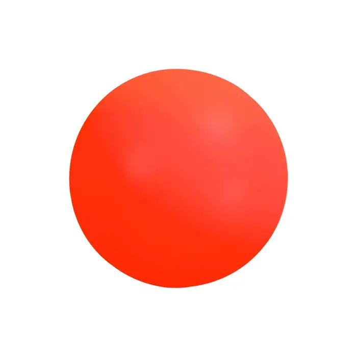 Ballon de hockey de rue orange haute visibilité