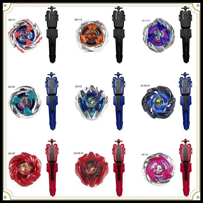 Beyx Burst Gyro en carbone de Drake. Jouets gyroscopiques de la série UX
