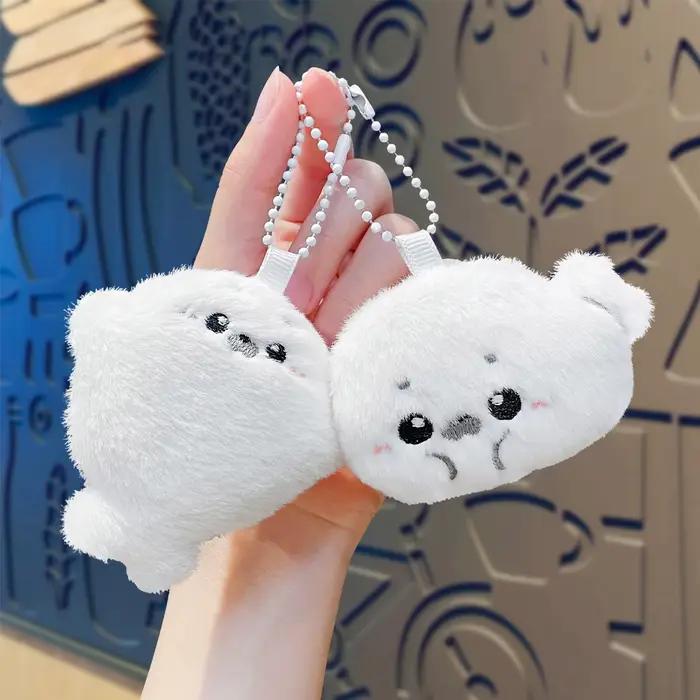 Pendentif de sac en peluche avec sceau pour bébé