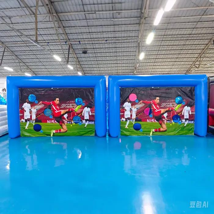 But de football gonflable pour enfants
