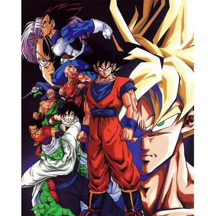 Puzzle classique de 1000 pièces sur le thème de l'anime Dragon Ball Wukong