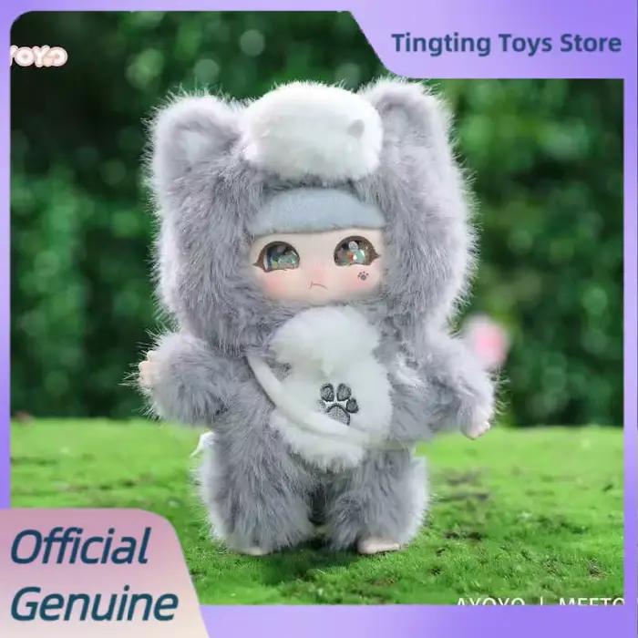 Véritable Meetoy Ayoyo Star Dream série vinyle en peluche boîte aveugle à la mode jouer jouet poupée boîte mystère décor Kawaii modèle cadeaux jouets