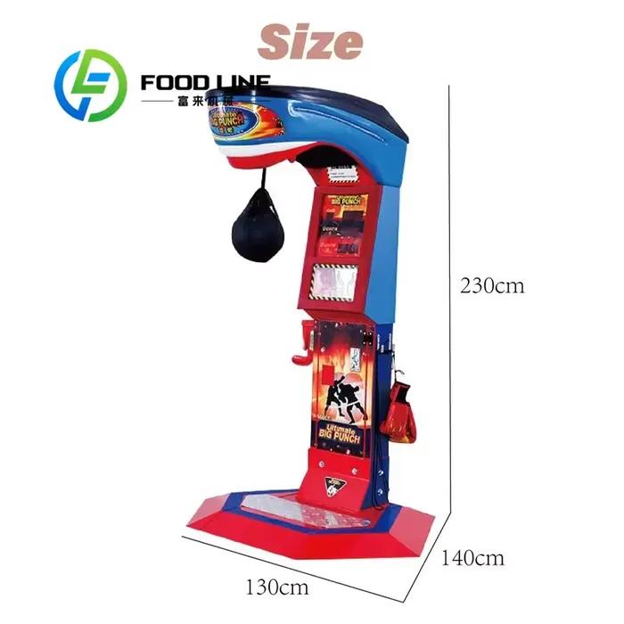 Machine de jeu de boxe avec mécanisme à monnayeur facile, identique à la machine de boxe à monnayeur, permettant un jeu en libre-service fluide.