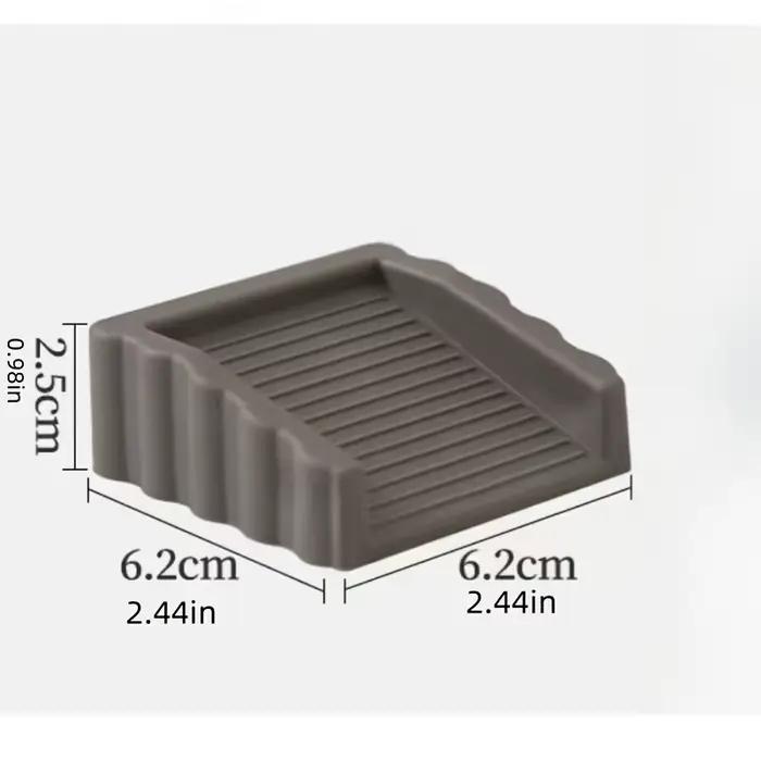 Butoir de porte coupe-vent créatif, cale de porte en plastique finition mate, bloqueur de porte de sécurité pour le bas de la porte, butoir de porte Anti-Collision
