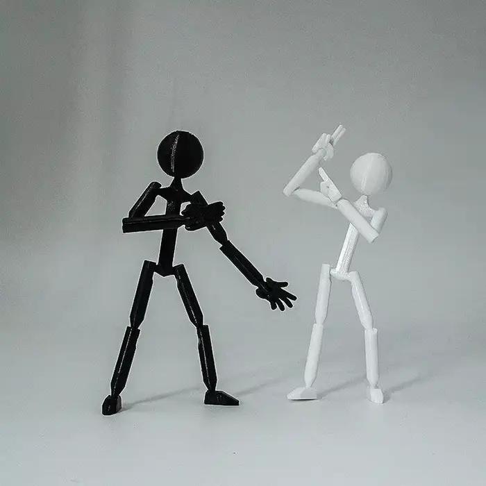 Jouet Stickman multi-articulés