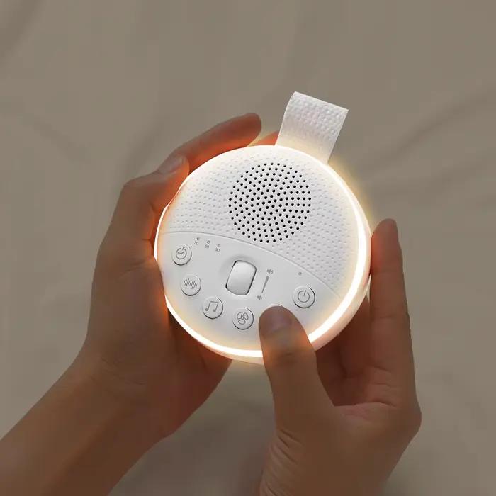 [Hubïque] nouveau-né Portable blanc bruit Machine sommeil nid d'abeille lumière indirecte