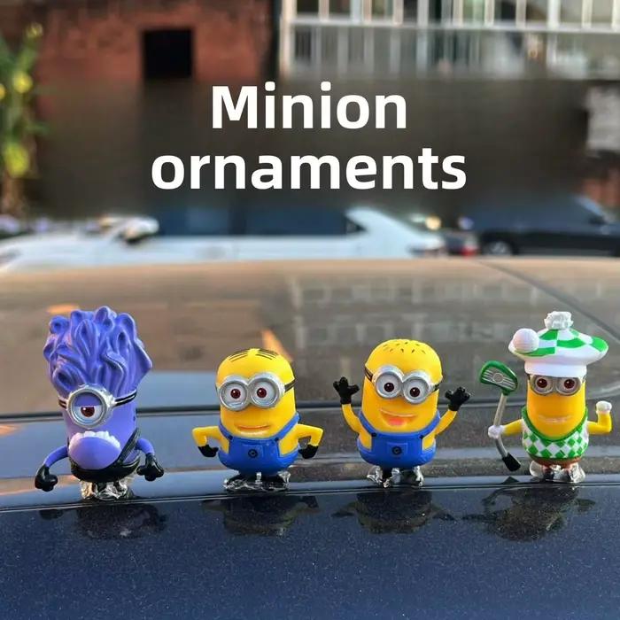 Figurines mignonnes de dessins animés Minions