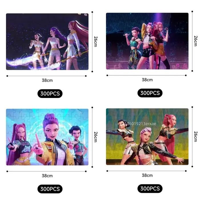 Puzzle en bois 70/300 pièces, cool, cyberpunk, anime, jeu de réflexion DIY, jeu interactif familial, décoration de la maison, cadeau pour adultes et enfants