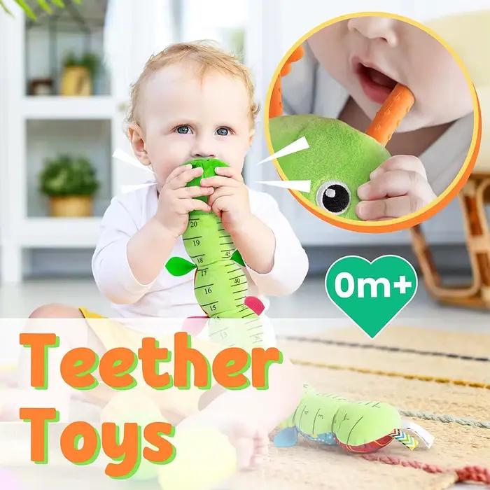 Jouets pour bébé chenille musicale jouet en peluche