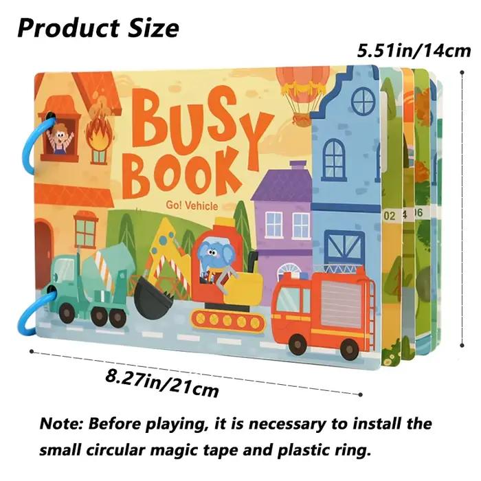 Livre d'activités interactif avec autocollants de dinosaures et jeux d'apprentissage pour enfants de 3 à 6 ans occasions spéciales et éducation amusante