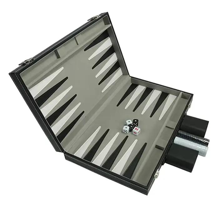 B78B-2X ensemble de Backgammon-classique 14.75 pouces ensembles de Backgammon pour adultes jeu de société