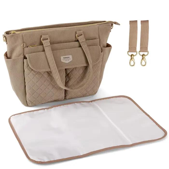 Sac à couches Sunveno avec matelas à langer