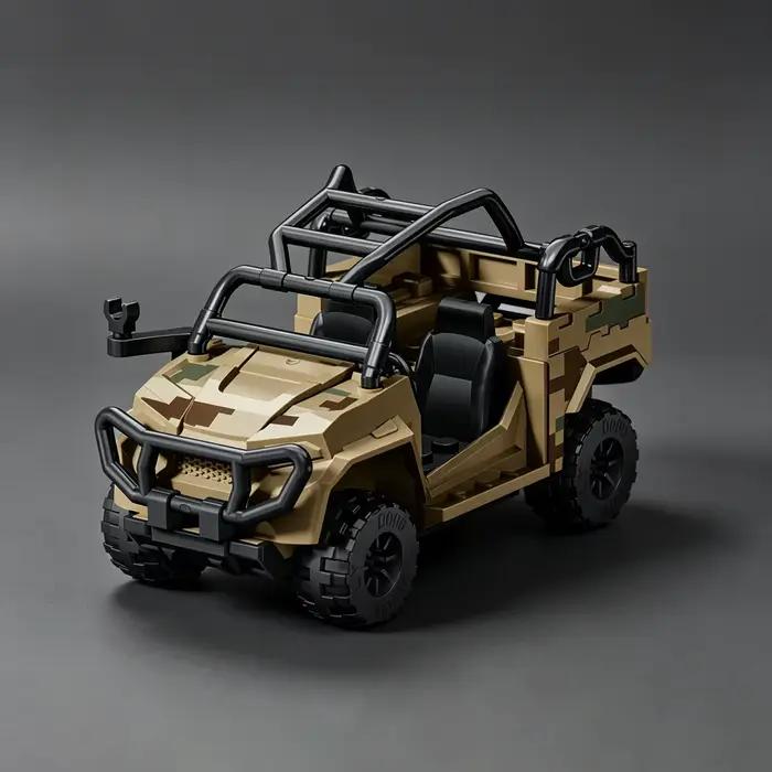 Collection d'équipements militaires de la série MOC
