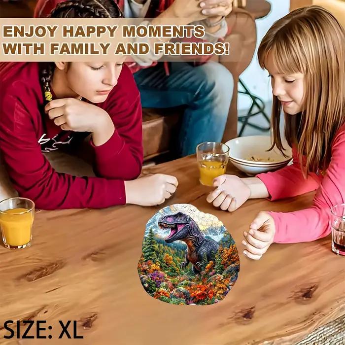 Puzzle en bois en forme d'éléphant