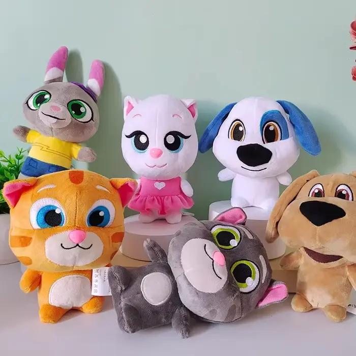 15 cm parlant Tom et ses amis peluche poupée Kawaii parlant Tom Angela Hank gingembre Ben griffe Machine poupées cadeau ne peut pas parler Version
