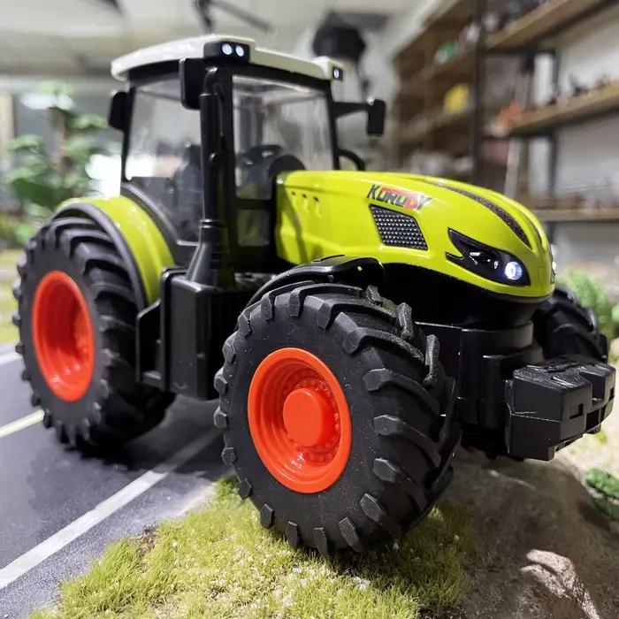 Jouet de ferme vert amélioré avec des fonctions sonores et lumineuses