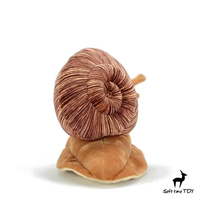 Jouet en peluche d'escargot-animal en peluche d'escargot réaliste