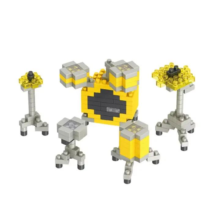 Décennie s de construction musicaux en plastique ABS