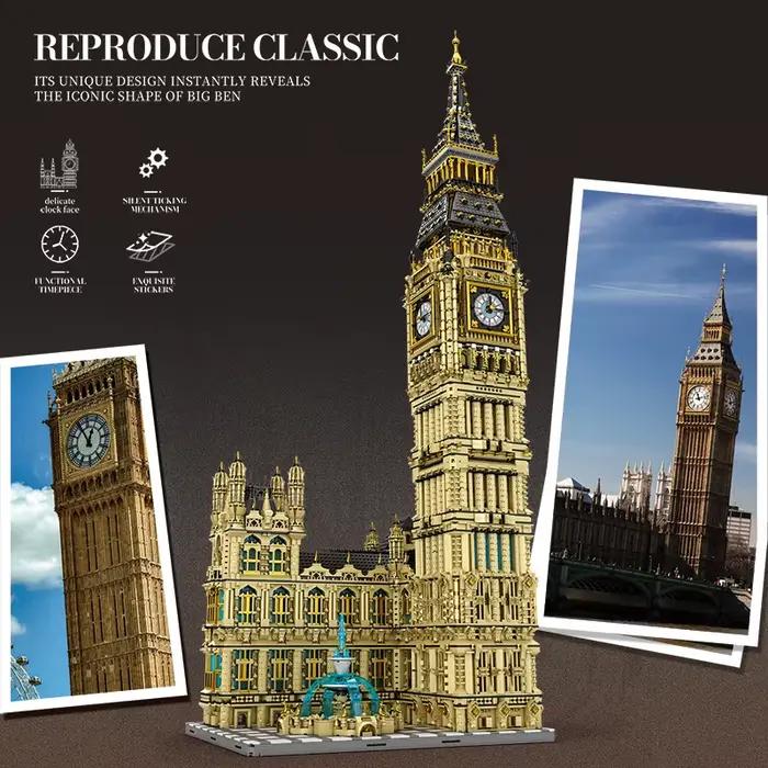 En STOCK Reobrix 55012 MOC UK Big Ben blocs de Construction briques assemblage modèle