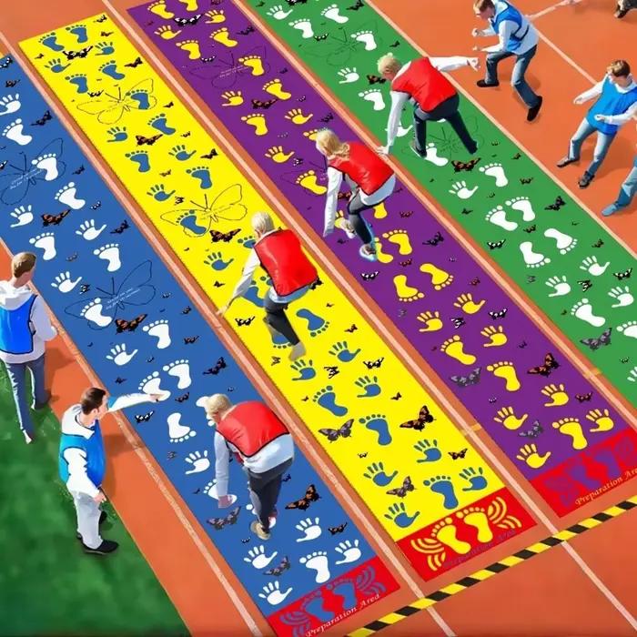 Tapis de jeu Hopscotch pour adultes et adolescents